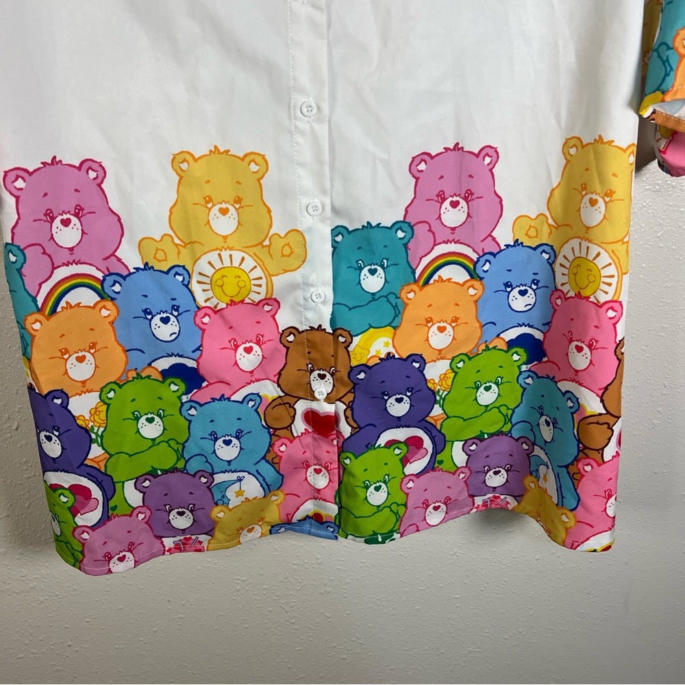 Care Bear XS Button Up Shirt - Picture 2 of 8